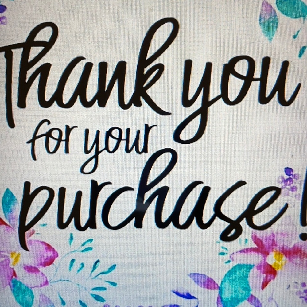 Thank you for your purchase🌺🌼